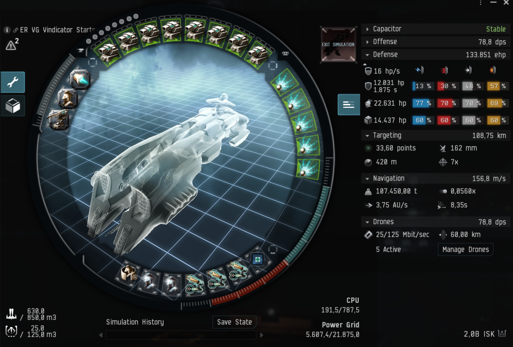 Eve Rookies VG Vindicator