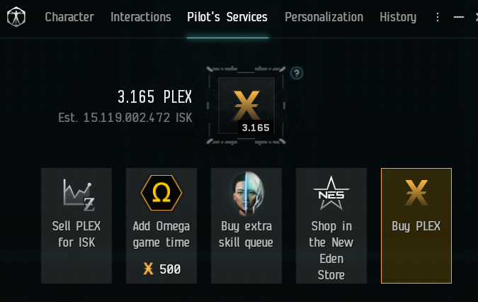 What is PLEX in Eve Online